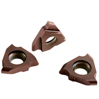 แหวนสแน็ปมุมหน้าเครื่องมือเซาะร่องตื้นสำหรับใส่ CNC ชิ้นส่วนสแตนเลส32R TGF สำหรับเปลี่ยนหัว 2