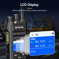 Retevis Walkie Talkie Waterproof Walkie-talkies Long Range Communication Radio Long Reach Wireless Devices Radio Station 2
