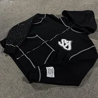 Y2k Streetwear Retro Men Embroidery Personalized Diamond Oversized Hoodie Men Women Harajuku Gothic Casual Sweatshirt - Image 2