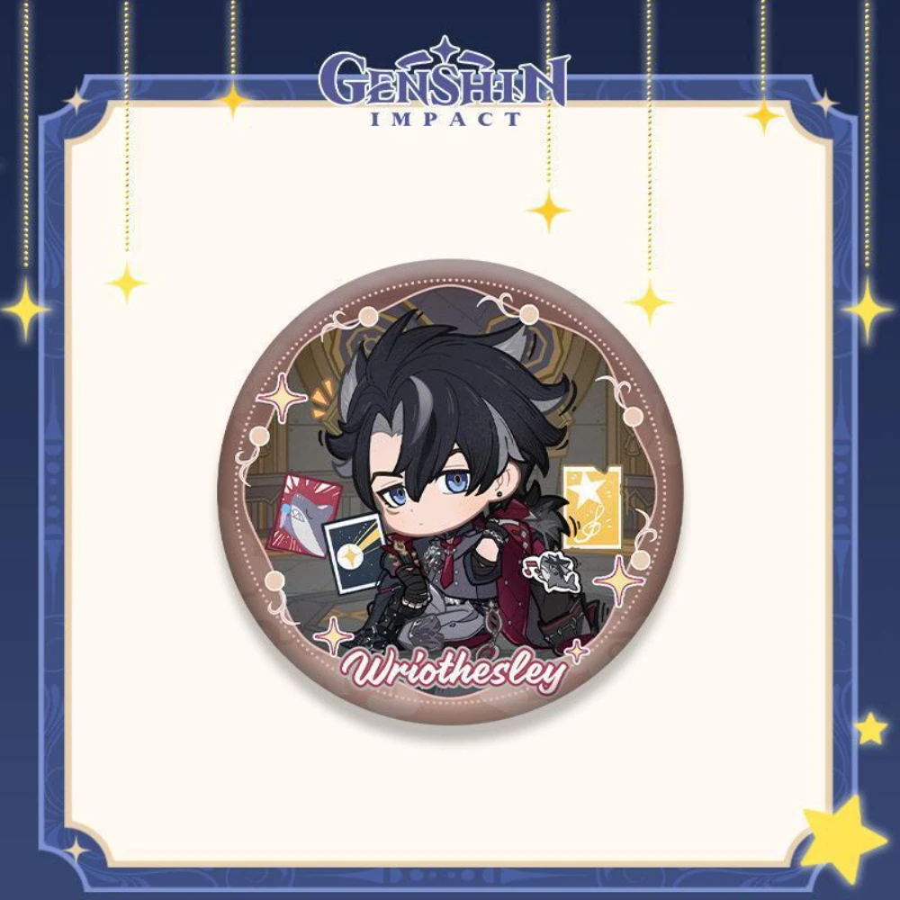 Spiel Genshin Impact Furina Neuvillette Wanderer Alhaitham Wriothesley Charlotte Lyney Kirara Dehya Lynette Yaoyao Abzeichen Geschenk – Detail 7