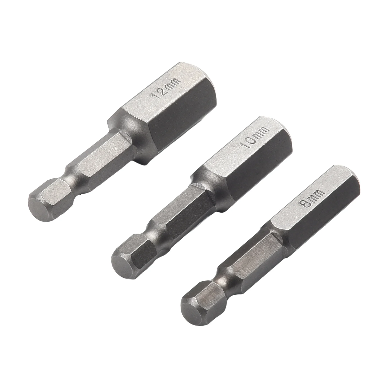 

10pc 1/4 Hex Shank Magnetic Handle Screw Driver 50mm Screwdriver Bits H1.5-H12 Quick Connection For Impact Wrenches Drills Parts