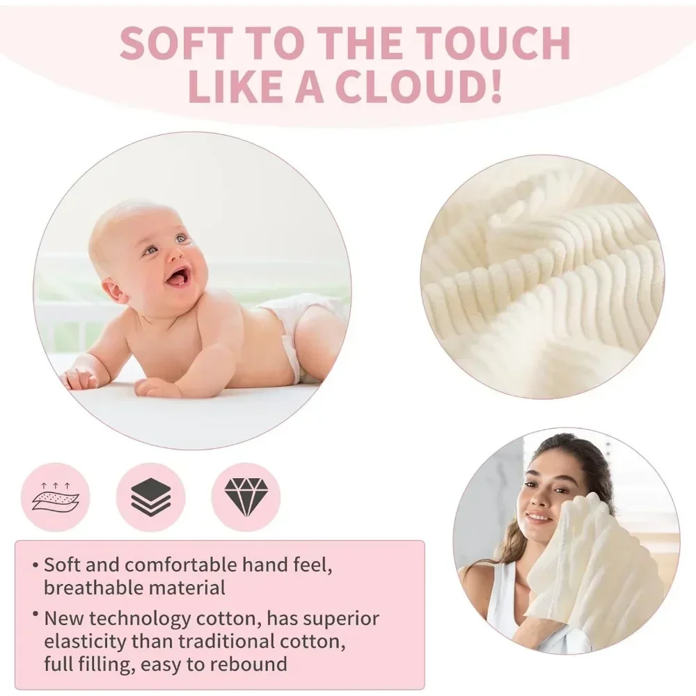 Kids Play Couch, 10PCS Kids Modular Couch in Colorblocked Corduroy, Modular Kids Couch for Boys and Girls, Couch Children