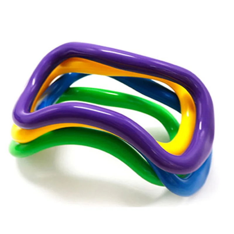 Yoga Circle Pilates Stretch Ring Body Workout Exercise Resistance Support Tool Home Women Fitness Equipment Fascia Massage yoga circle pilates ring