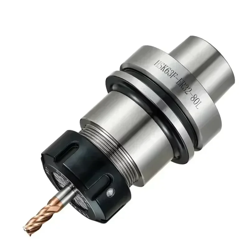 Tool HSK63 Tool Holder HSK63F ER20 ER25 ER32 ER40 Engraving Machine High Speed High Precision HSK63F Knife Handle