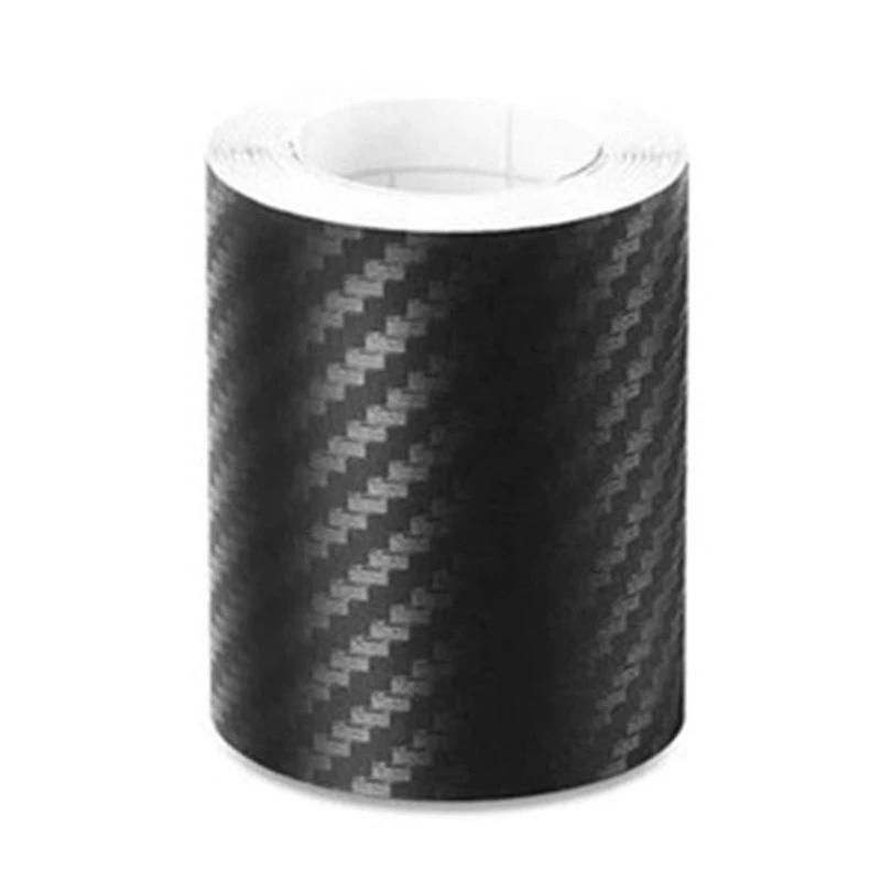 

Carbon Fiber SUV Car Threshold Door Welcome Plate Sill Scuff Cover Panel Sticker F19A