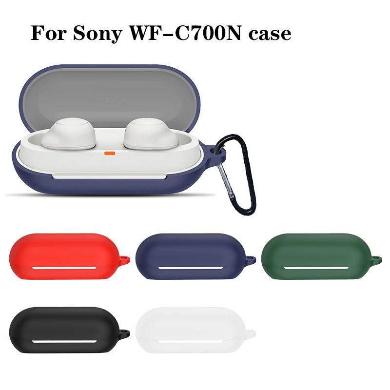 Per Sony Wf-C700N Custodia Auricolari Bluetooth In Silicone Custodia Protettiva Antiscivolo Per Custodia Per Auricolari Sony Wf C700N