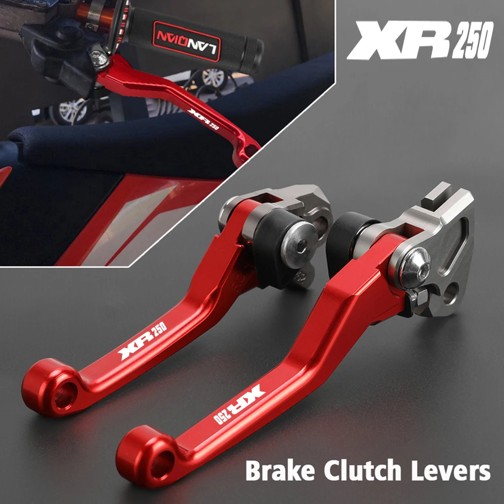 

For Honda XR 250 MOTARD 95-07 Motorcycle Pivot Brake Clutch Levers XR 250 Motard 1996 1997 1998 1999 2000 2001 2002 2003 2005 06