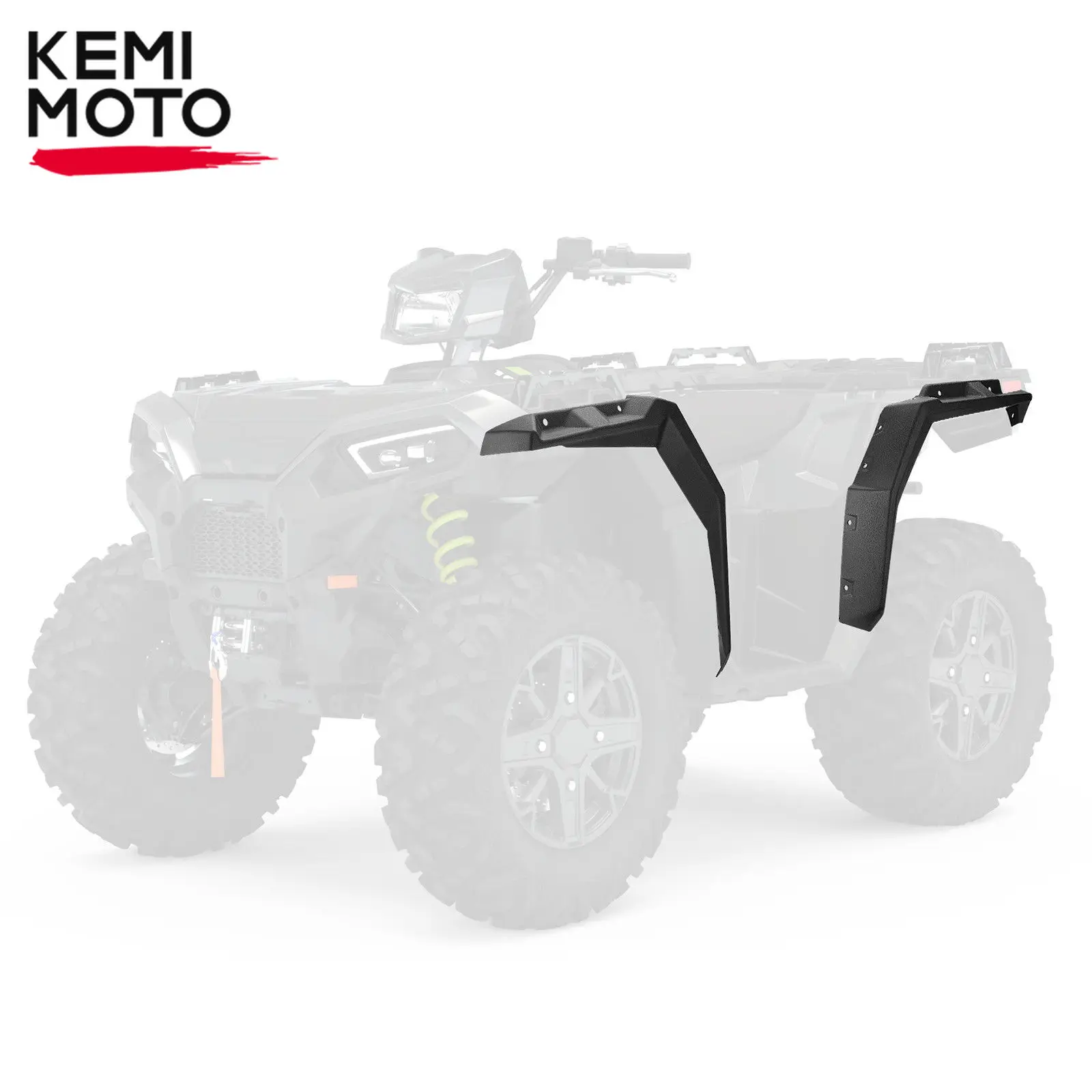 KEMIMOTO 헤비 듀티 확장 머드 플랩, 프론트 리어 2882455, 폴라리스 스포츠맨 850 XP 1000 2017 2023 펜더 플레어와 호환