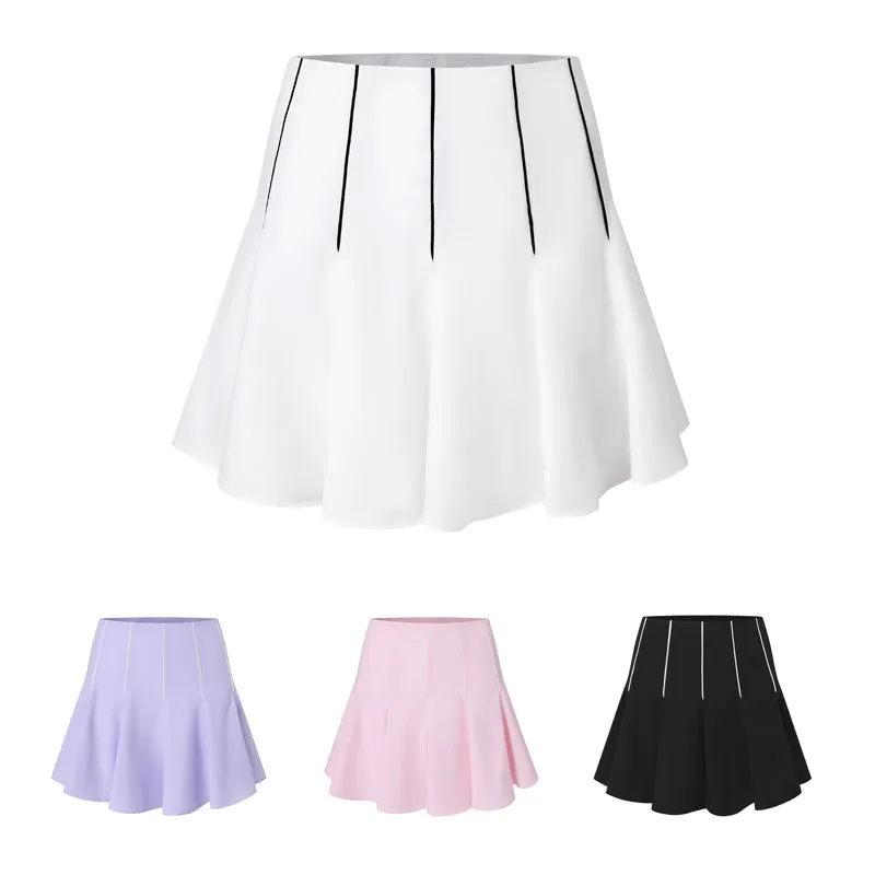 golf wear Golf Skirt Casual Outdoor Sports Girl Skirt Anti-Wrinkle Badminton Tennis Skirts Athletic Skort Golf Clothes