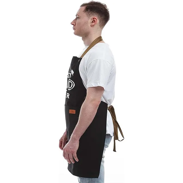 Grembiule Da Cucina Per Pap&agrave; - 'Il Re Della Griglia', Regalo Perfetto Per Festa Del Pap&agrave; E Compleanno