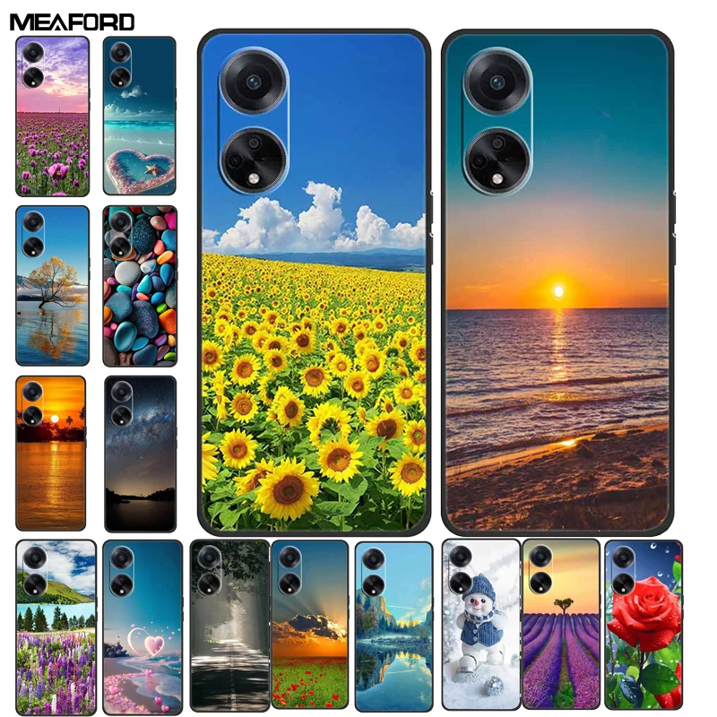 Premium Soft TPU Silicone Phone Cover for OPPO - Elegant and Durable Protection