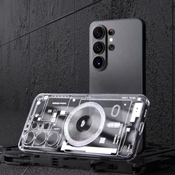 Transparent Soft Protective Case with MagSafe - Note10Plus (White)