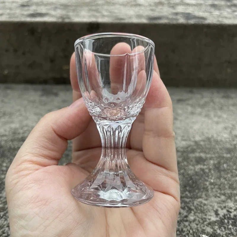 6pcs Crystal Wine Glasses Brandy Snifters Creative Spirits Mini Cup Party Drinking Charming Shot glasses 15ml