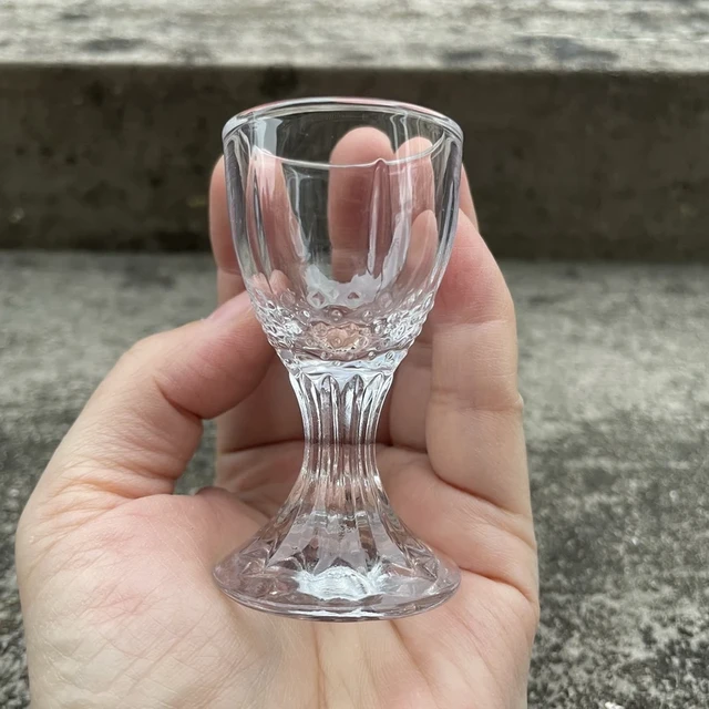 6pcs Crystal Wine Glasses Brandy Snifters Creative Spirits Mini Cup Party  Drinking Charming Shot glasses 15ml