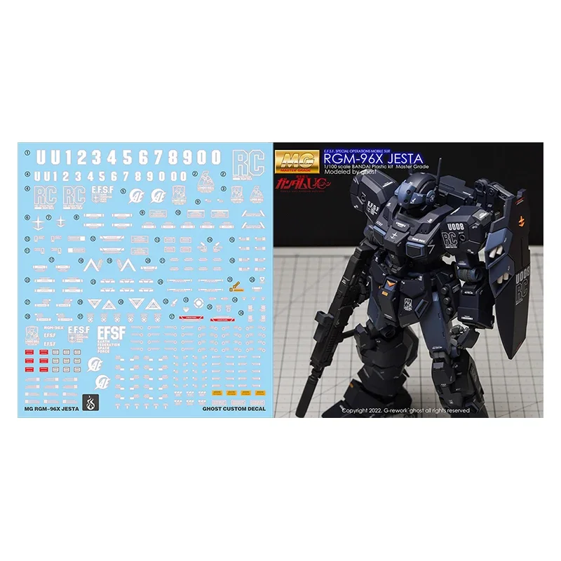 即購入可　XA-VAT BAOBAO HG 1/144 Scale RGM-96X Jesta Cannon Robot Assembly