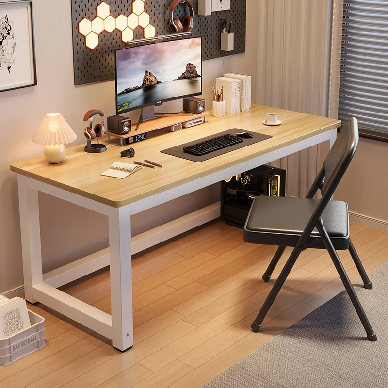 Solid Wood Table,Computer Table, Home Study Desk, Office Desk, Gaming Table, Bedroom Workbench Computer Desks Study Desk