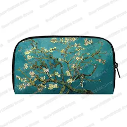 Van Gogh Sunflower Starry Night Artistic Wallet Purse - Elegant Long Wallet and Card Holder (QbVan - Gogh06w)