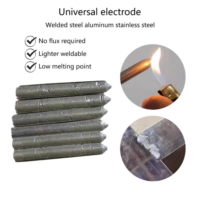 

3/6/9x Low Temperature Welding Rod Melt Iron Stainless Soldering Rod
