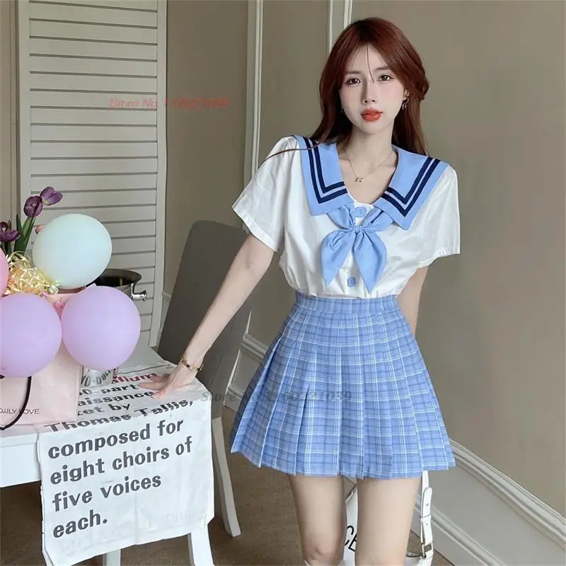 conjunto-de-blusa-y-falda-plisada-para-nina-traje-sexy-japones-para-estudiantes-jk-uniforme-universitario-jk-uniforme-kawaii-para-club-nocturno-jk-2024