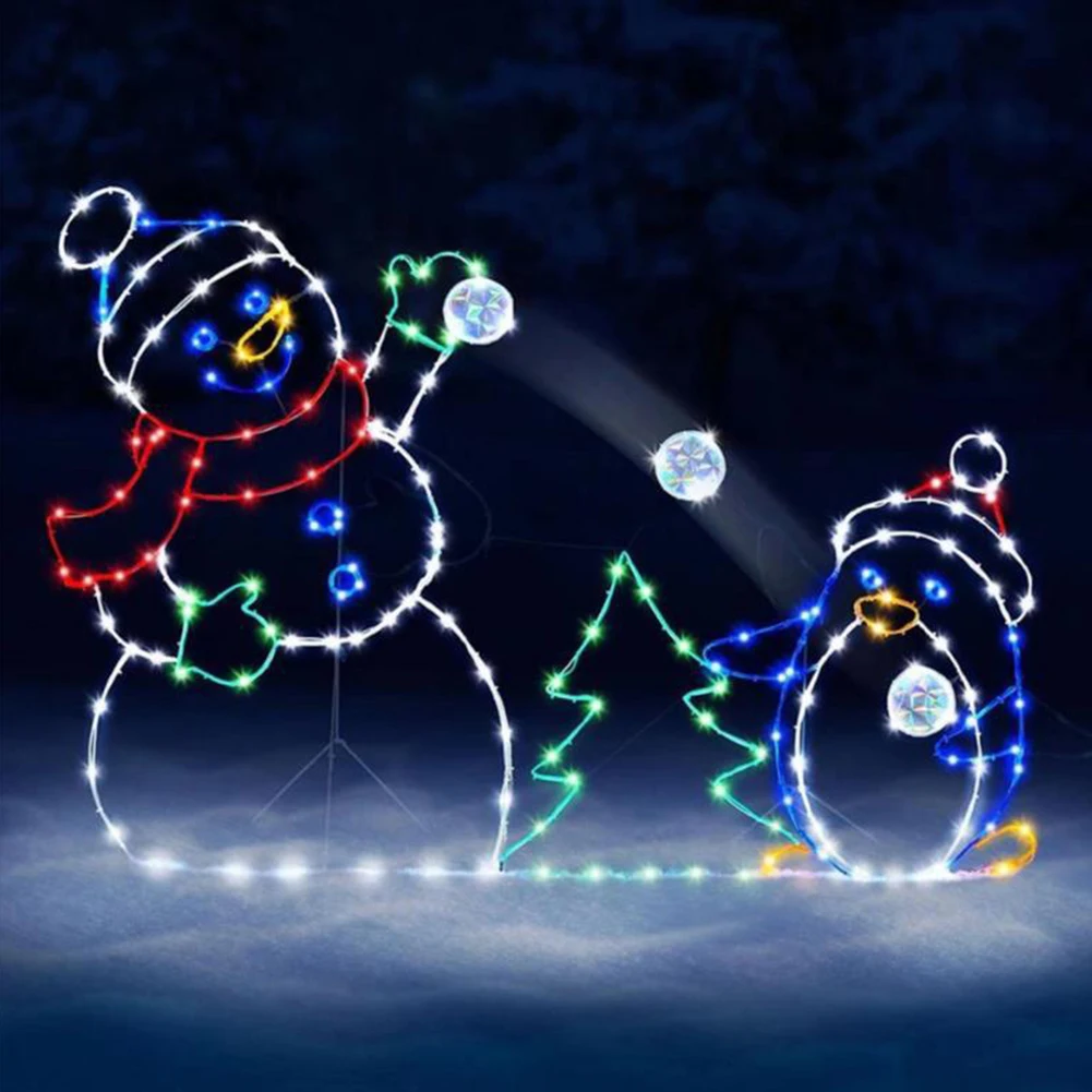 

Creative Glowing Snowman Decor Perfect Supplement For Christmas Wide Application For Christmas Valentine's Day Birthday