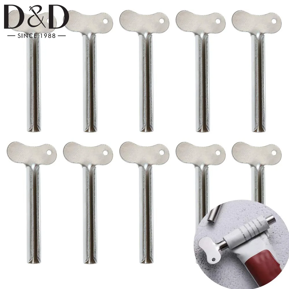 

1/3/5Pcs Stainless Steel Toothpaste Squeezers Facial Cleanser Toothpaste Dispenser Bathroom Metal Tube Roller Cream Squeezer