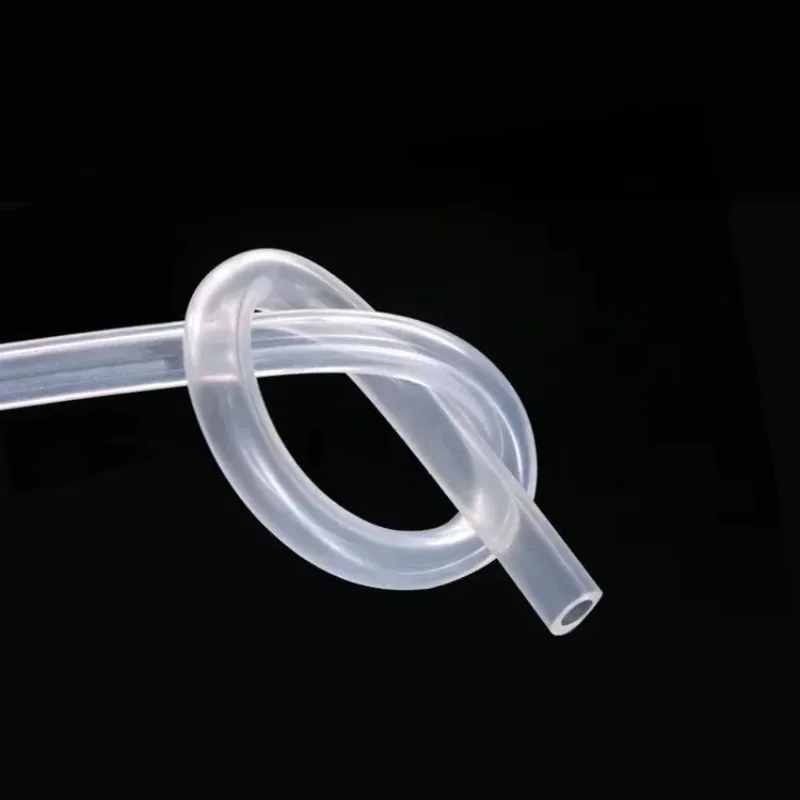 Silicone Tube ID 0.5 1 2 3 4 5 6 7 8 9 10mm Food Grade Flexible Tubing Pipe Temperature Resistance Nontoxic Hoses