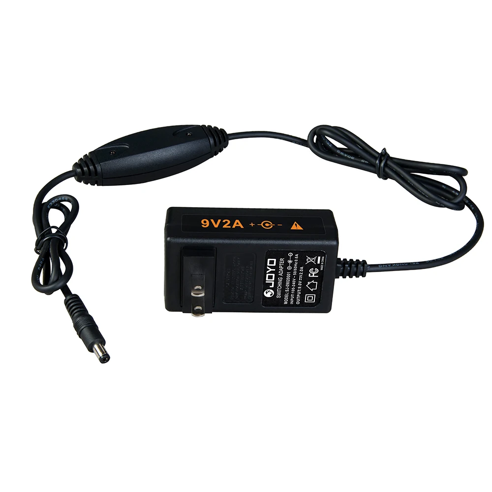 JP-03 Guitar Pedal Power Adapter DC 9V 2000mAh Output 3.5mm Converter Multi-plug