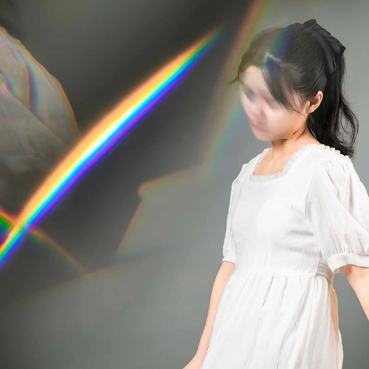 크리스탈 유리 공 불규칙 유리 프리즘 프랙탈 필터 사진 전경 가상화 창의적인 이미징을 위한 영화 소품