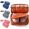 Portable Travel Storage Bag Multi-function Bra Underwear Organizer Bags Toiletry Cosmetic Case for Outdoor Travel 1