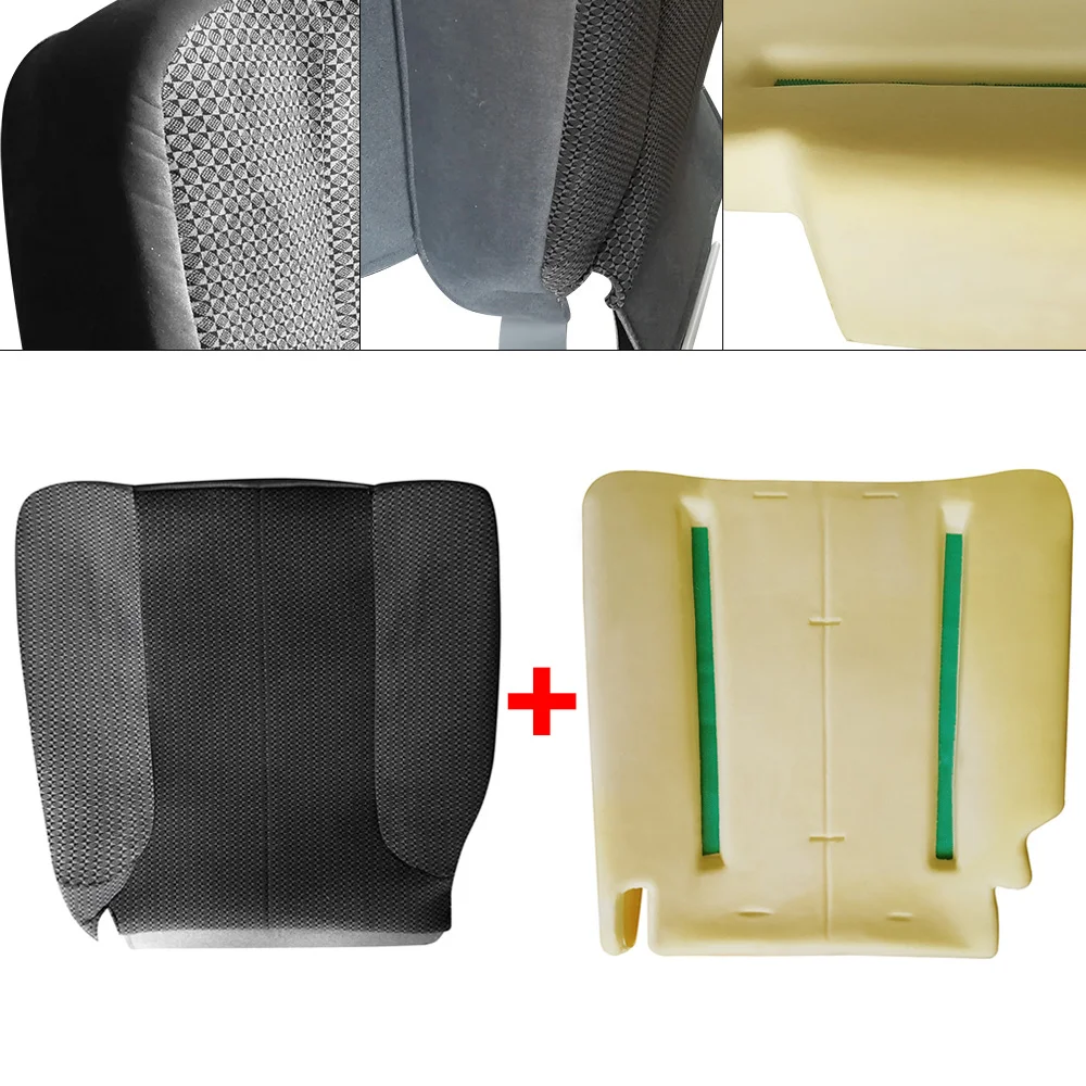 

Driver Seat Bottom Foam Cushion and Seat Cover For 2003 2004 2005 Dodge Ram SLT 1500 2500 3500