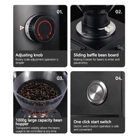 ITOP TCG64 Electric Grinder 64mm Flat Burr Grinder Quantitative Grinding Espresso Grinder Coffee Bean Grinder Miller 220V 110V 2