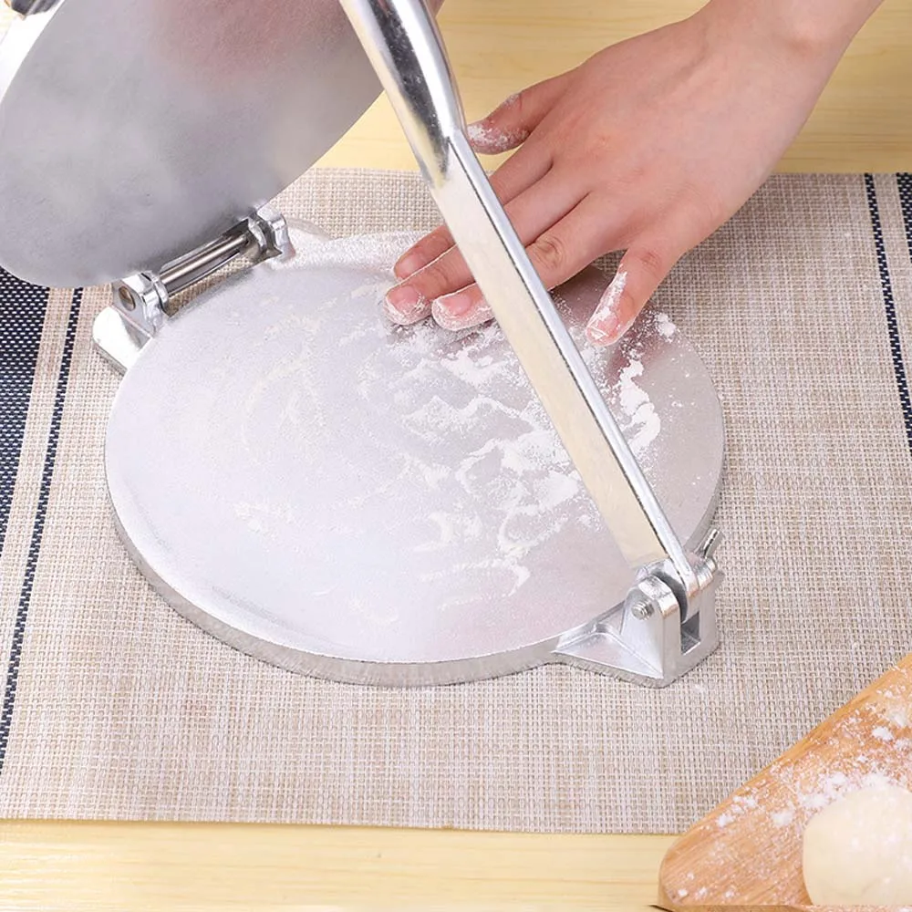 DIY Manual Corn Tortillas Pressing Tools Dumpling Pastry Press Maker Aluminium Alloy Dumpling Skin Maker Tool Kitchen Accessorie dumpling maker tortilla press