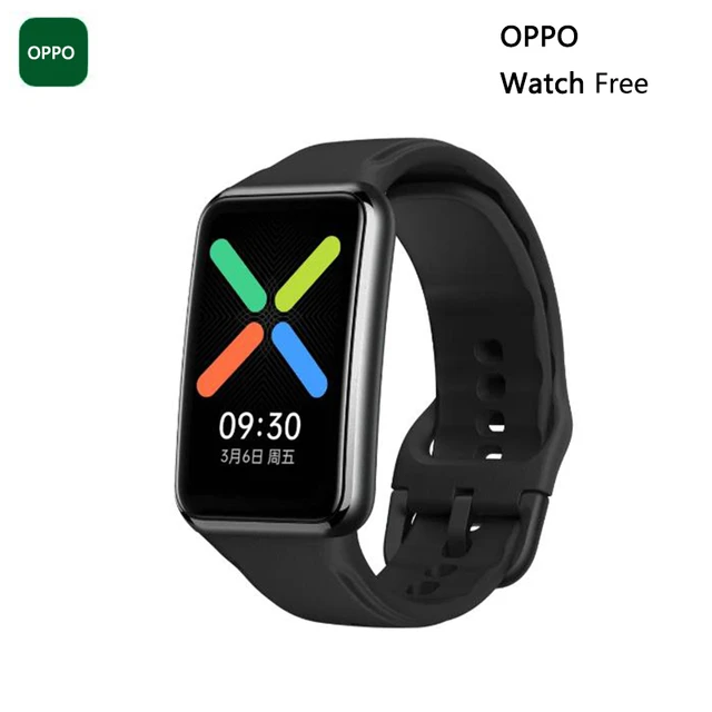 Original OPPO Watch Free 1.64inch AMOLED Smartwatch Osleep Sleep Monitoring  Blood Oxygen Monitoring Smart Watch 5ATM Waterproof - AliExpress