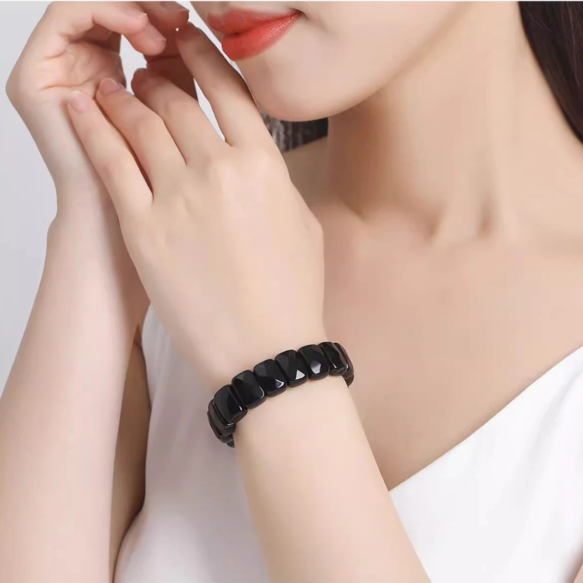 Bracciale Pietre Naturali, Braccialetti Di Pietra Di Cristallo