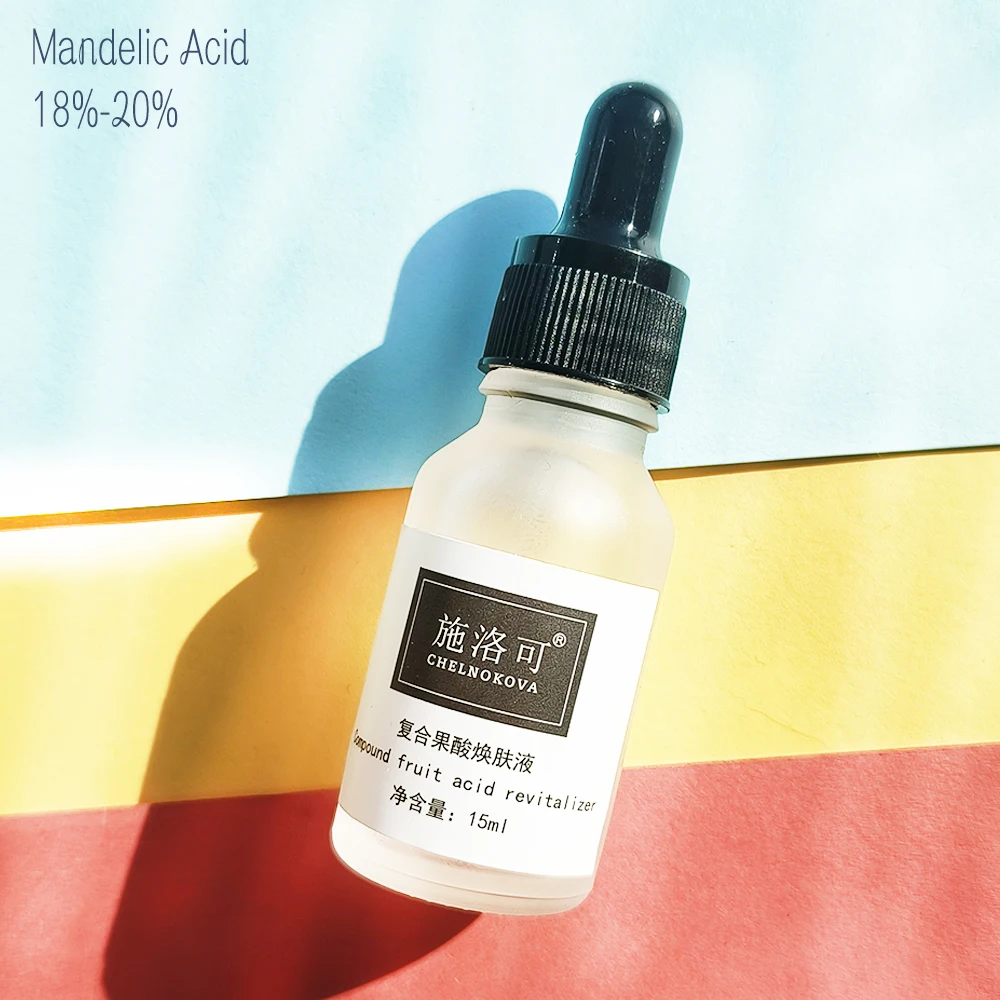 

Mandelic acid peeling 18% 20% peel serum for depigmentations face powder kit Almond Acid Skin Care Beauty Skincare Routine