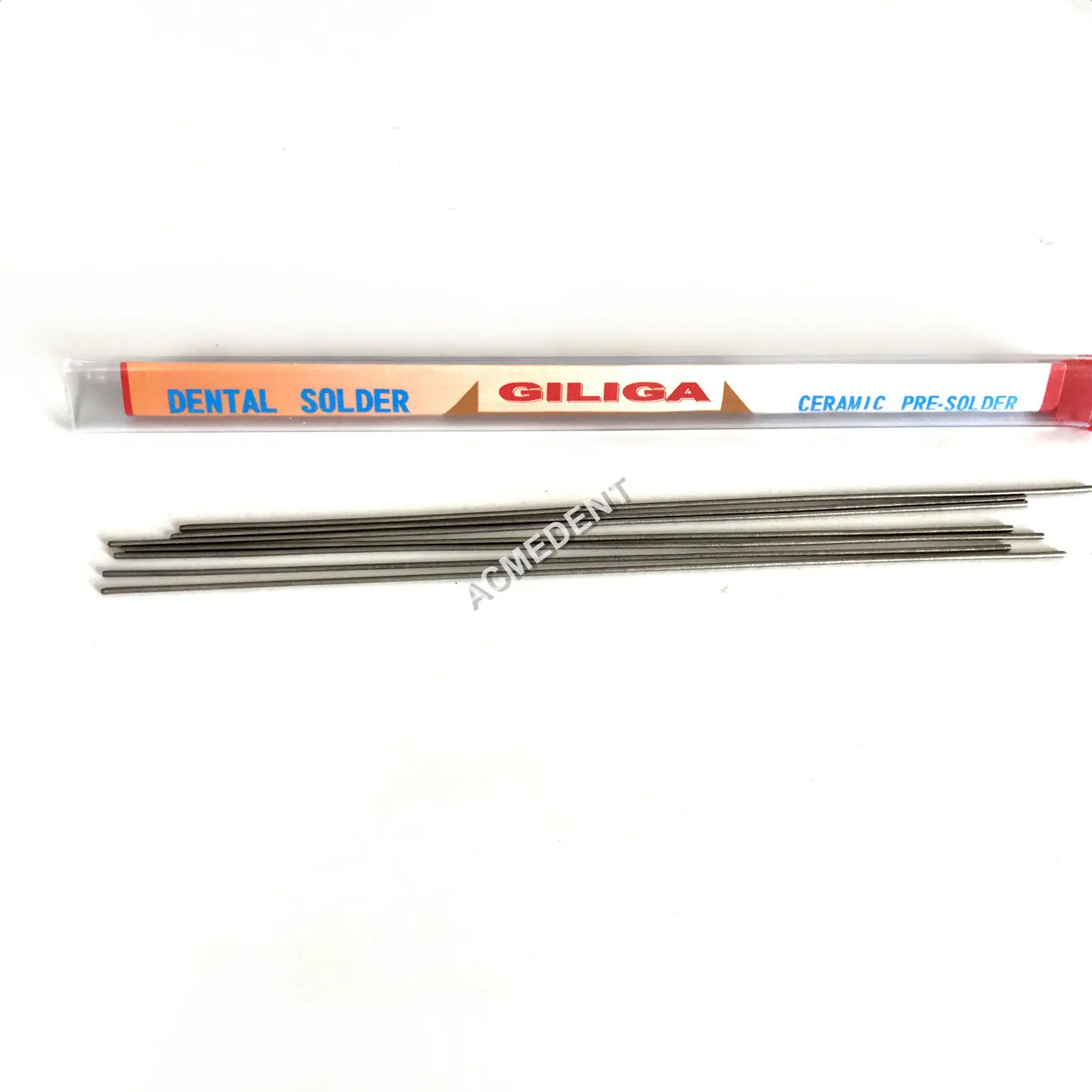 

10 Tube Dental Lab Solder NiCr 1oz Welding Rod PFM Soldering 28.4g Pre-Solder Bar