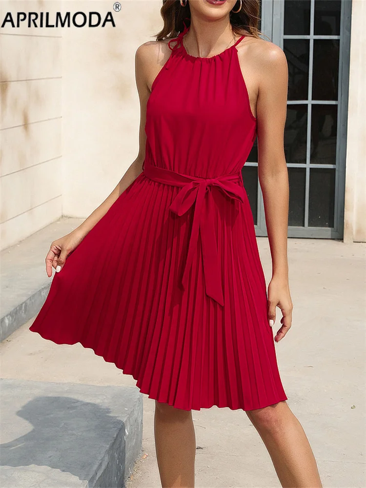 SAUKOLE - Vestido Sexy Con Hombros Descubiertos Para Mujer