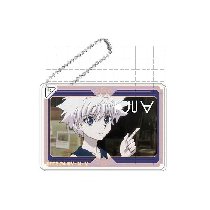 Фото Игра Killua Zoldyck Hyskoa Syarnorke Gon Freecss Kurapika Reorio брелок кукла аниме акриловый брелок Подвеска для подарка №3