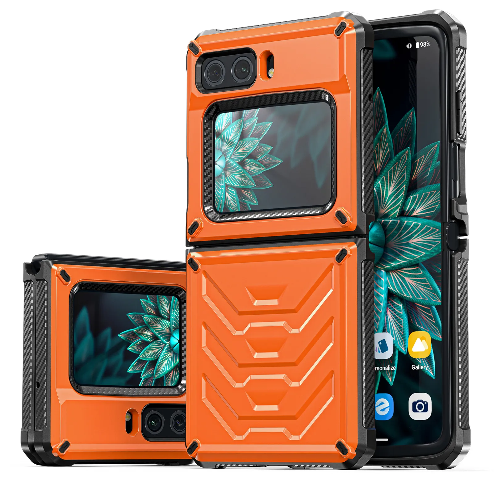 Custodia Rigida Per Telefono Per Motorola Moto Razr 2022, Custodia Paraurti In Silicone Antiurto E Antigraffio Per Motorola Razr 2022