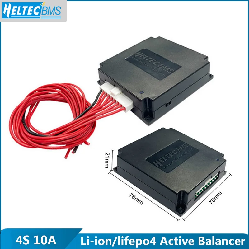 Heltec 4S 10A Active Balancer / Battery Equalizer Li-ion/lifepo4 Transformer Push-pull Rectifier Feedback Balancer