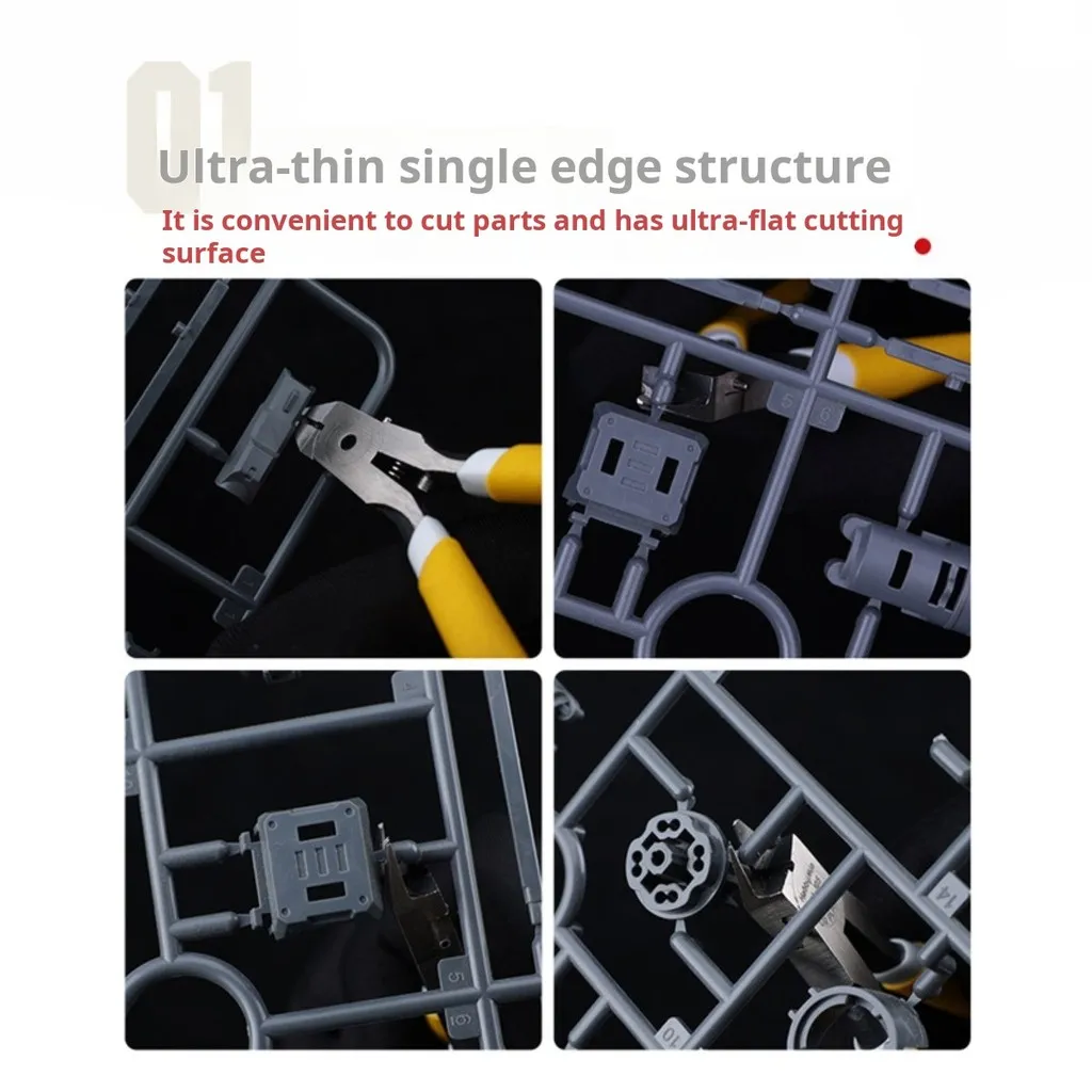 HM-105 단날 니퍼 건담 건플라 GK 모델 키트 조립용 초박형 CR-V 스틸 정밀 커터 취미 DIY 공예 도구