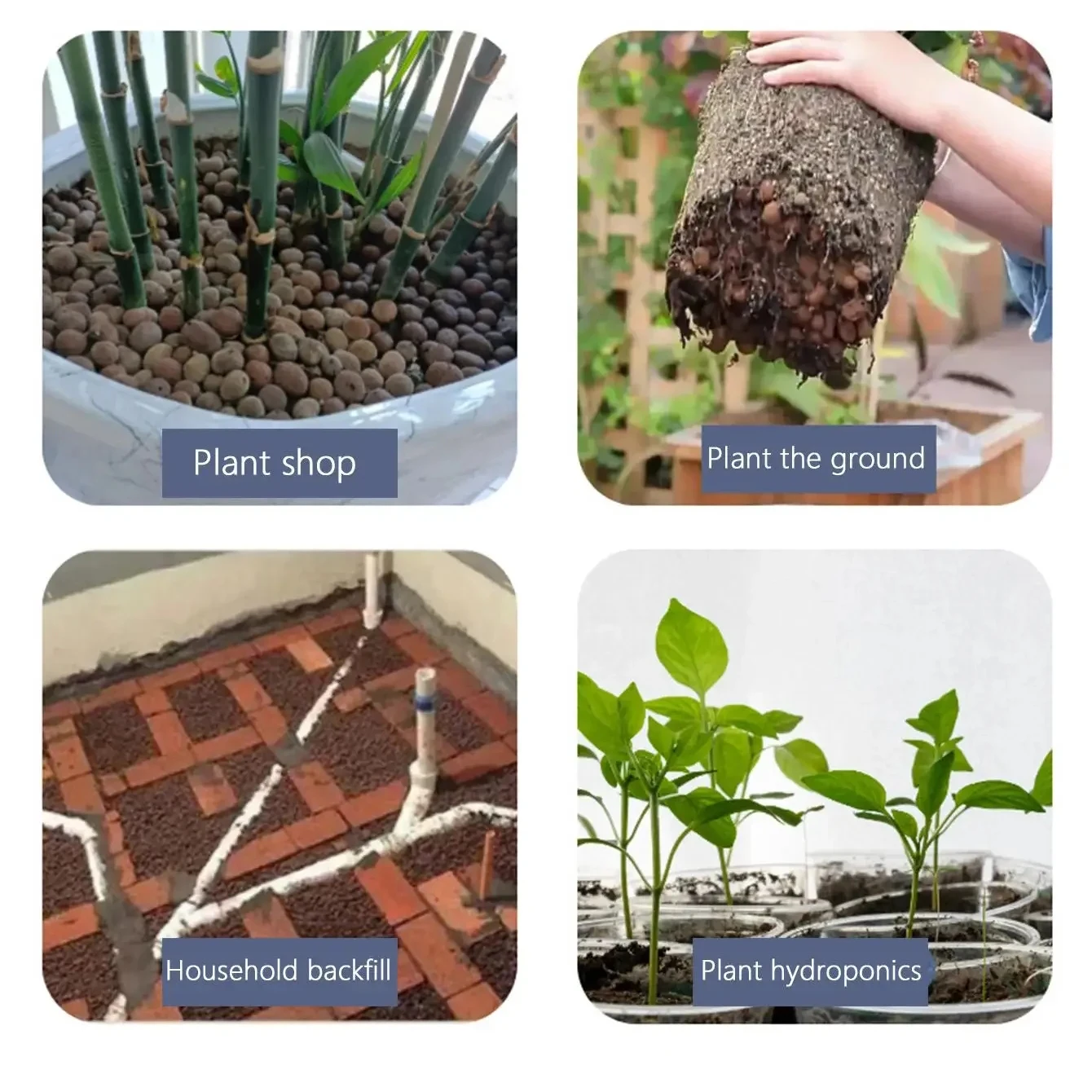 Leca Balls Clay Pebbles For Plants
