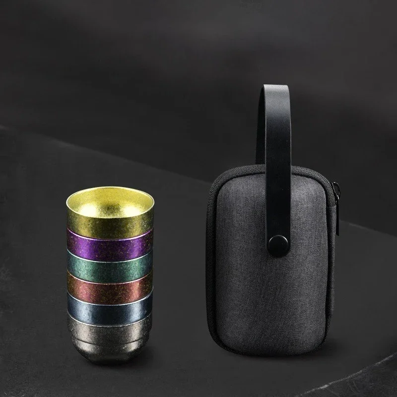 Premium Titanium Anti-Scalding Tea Cup Set
