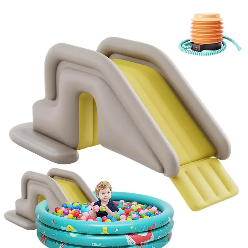 Inflatable Pool Slide For Kids Outdoor Toy Play Center Water Slides Water Slides For Inflated Pools For Inground Or Above Ground