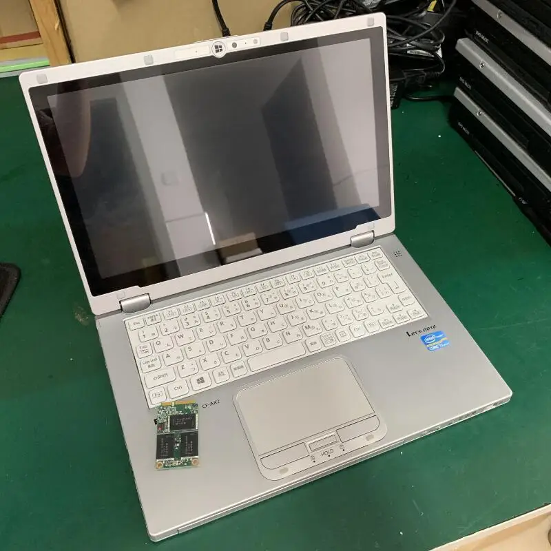 Cf-Ax2 90% Nuovo Laptop I5 8G Touch Screen 360 Volte Con 480Gb Mini Ssd Super Speed Windows 10 Due Anni Di Garanzia