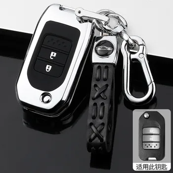 Cover chiate/telecomando per Honda Civic HRV CRV XRV CR-V Crider Odyssey Pilot Fit Accord Protector accessori 7 Cover chiate/telecomando per Honda Civic HRV CRV XRV CR-V Crider Odyssey Pilot Fit Accord Protector accessori - Portachiavi per auto Shell Cover Fob per Honda Civic HRV CRV XRV CR V Crider