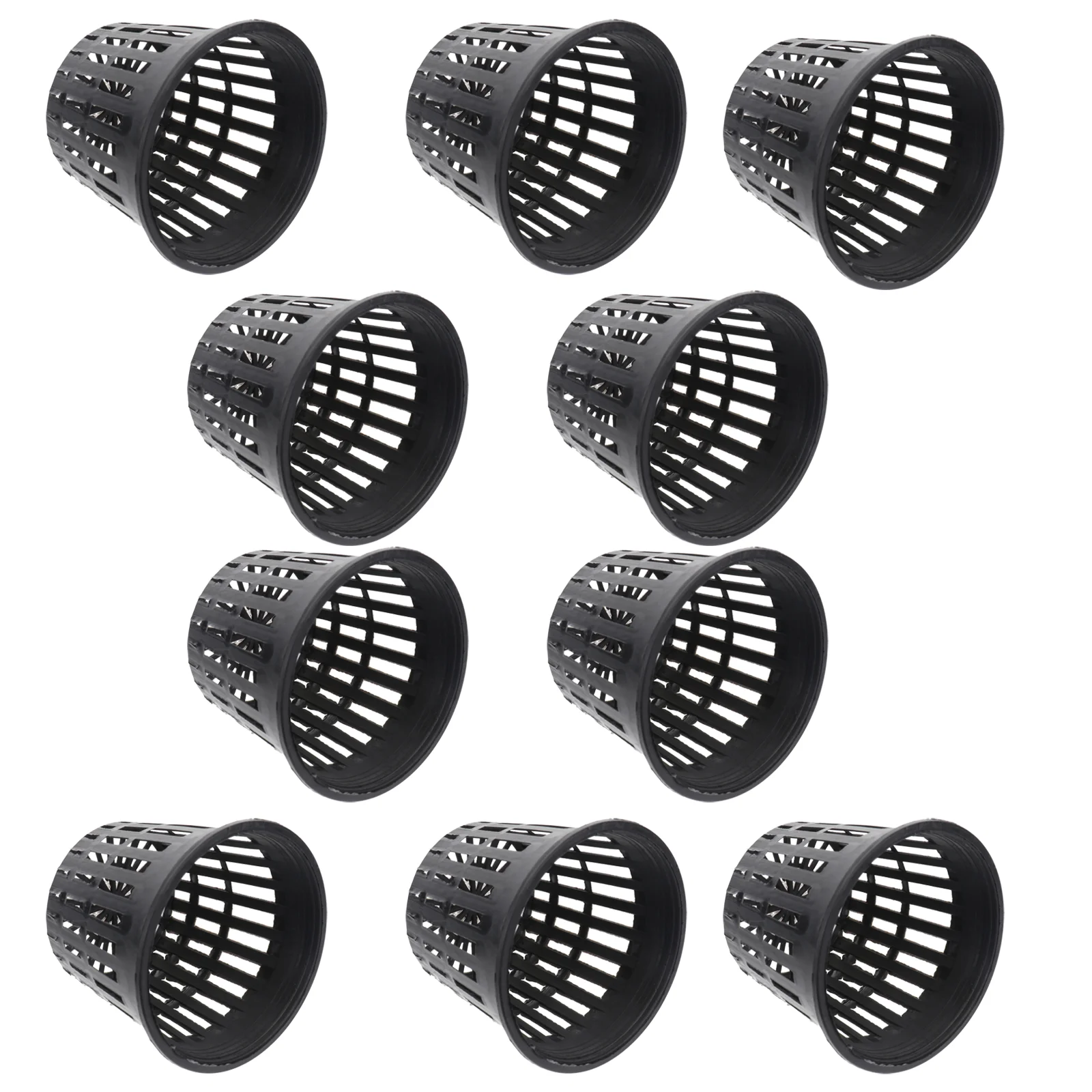 

10pcs Net Pots Cups Multi-small Mesh Planting Basin Net Cups Pot for Multi-small Mesh Planting Basining Hydroponics Aquaponics