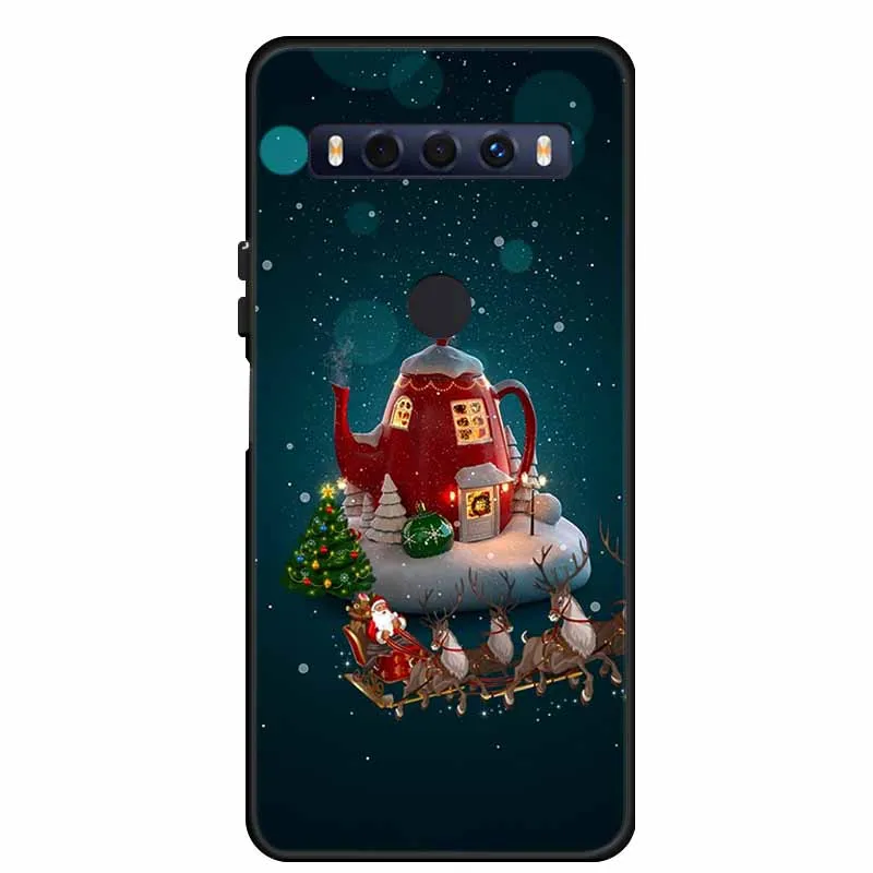 Christmas Silicone TPU Soft Phone Case Cover - Festive Protector