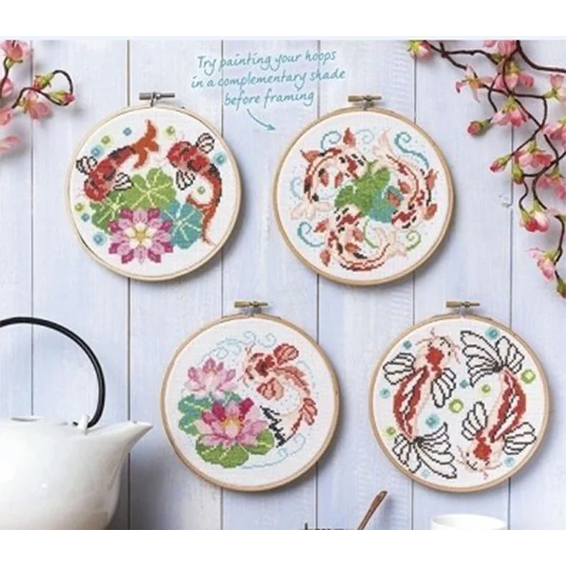 7786 Cross Stitch Sets Cross Stitch Paintings 14ct 18ct Stich Cross Stitch Kit Embroidery Needle