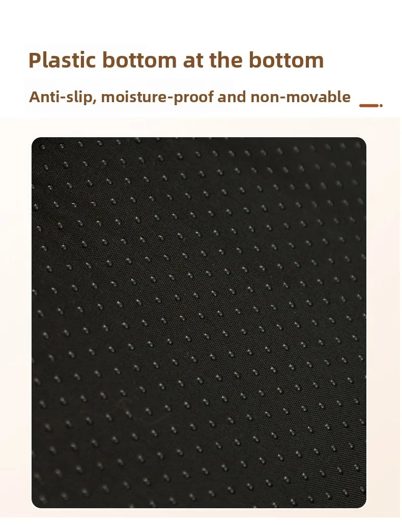 Close-up of the black, dotted, anti-slip surface on KittyNook Cat Co.’s Interactive U-shaped Cat Tunnel—moisture-proof.